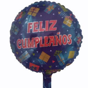 Globo Feliz Cumpleaños 102 Mostoles